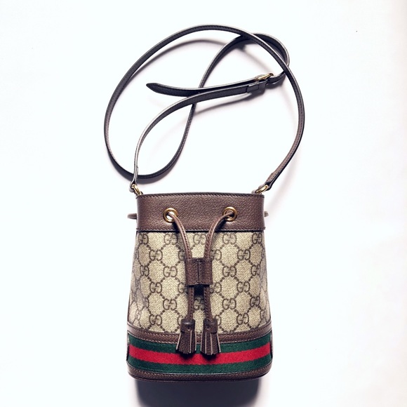 🚫SOLD🚫GUCCI Ophidia mini GG bucket bag - Picture 4 of 7